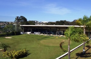 Academia GolfRange Campinas vista baias e campo