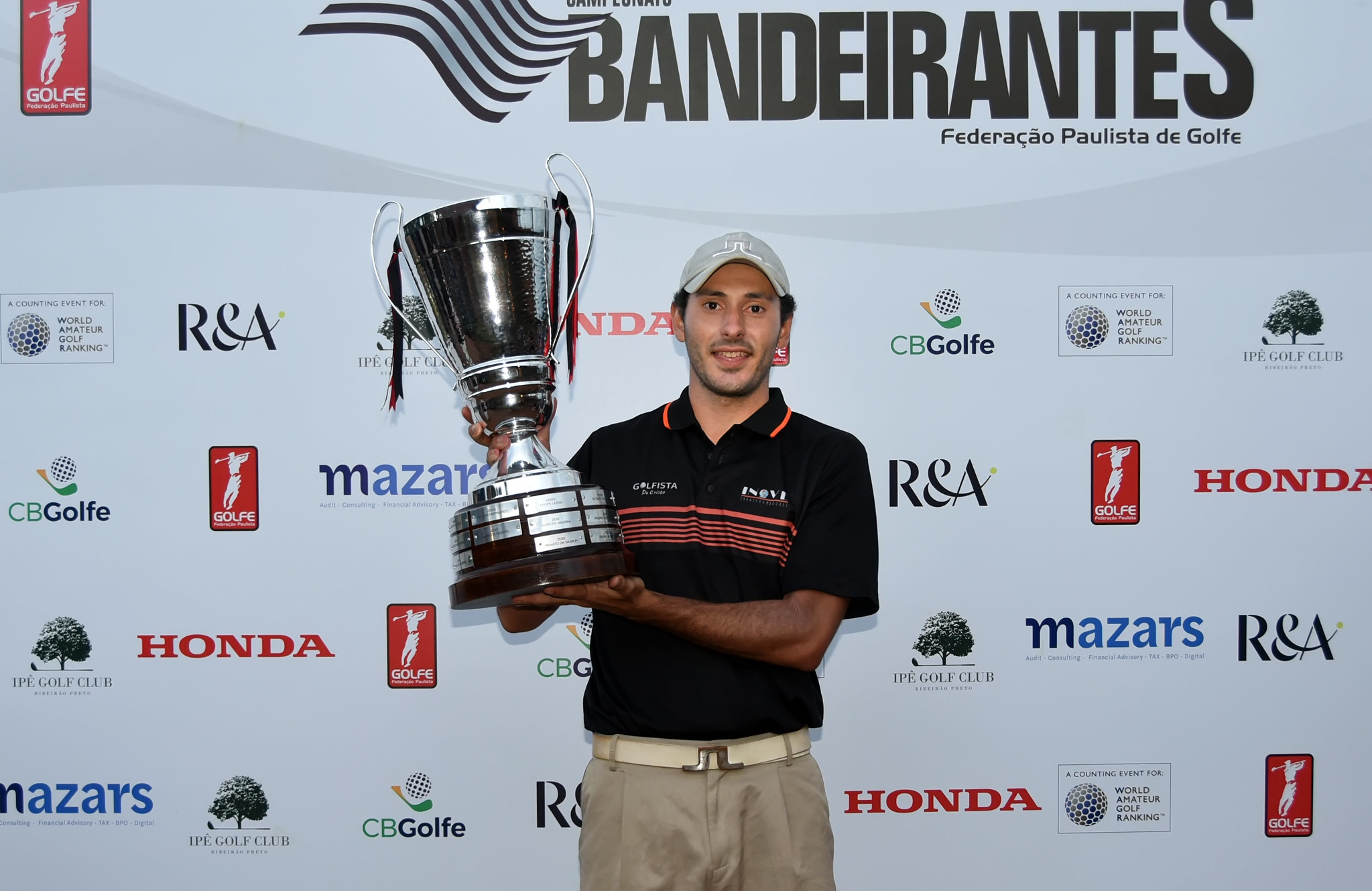 Alessandro Melle e Valentina Bosselmann vencem o Campeonato Bandeirantes de Golfe