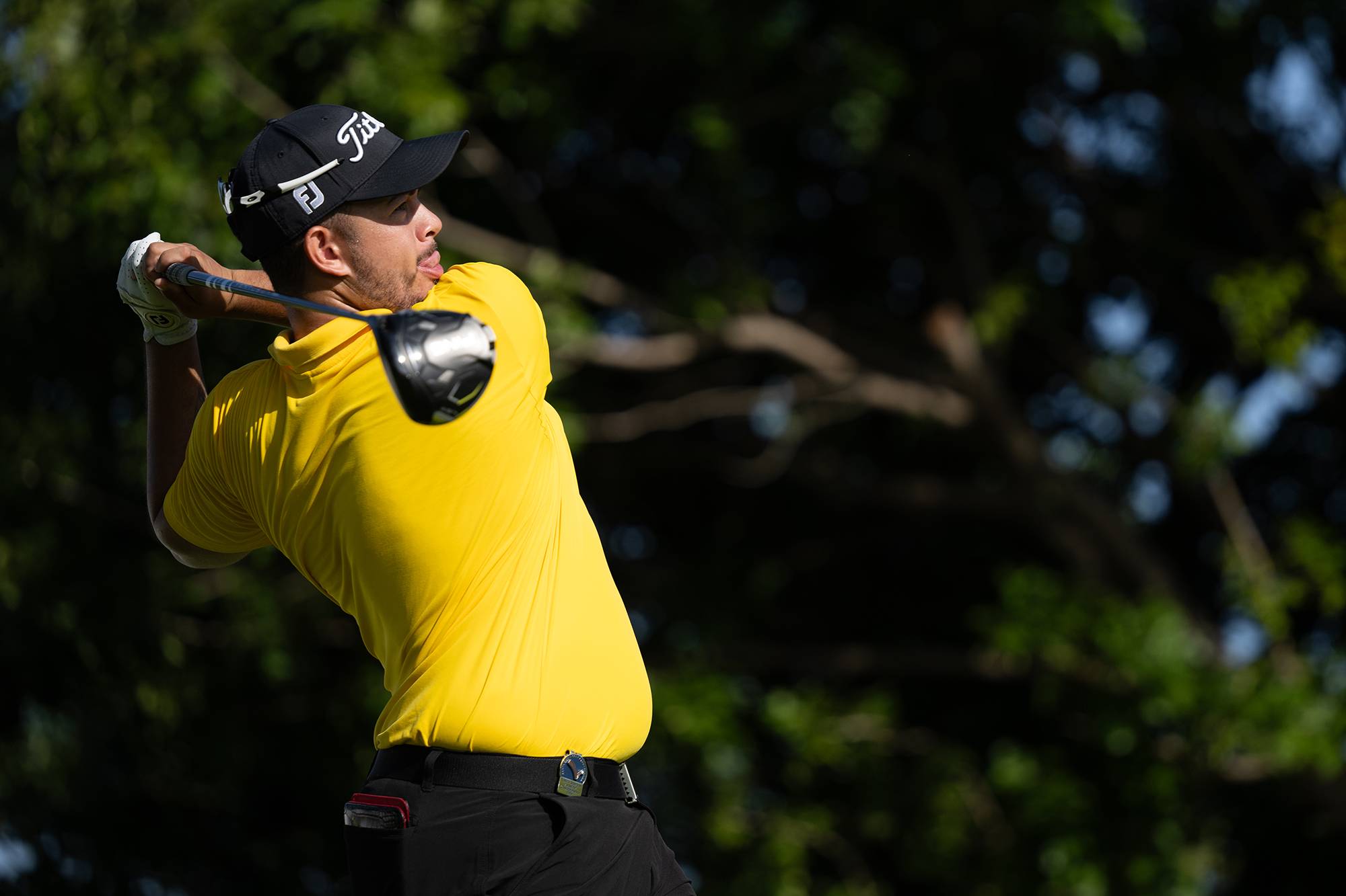 Andrey Xavier em sétimo lugar no Panamá, após a primeira rodada do LAAC