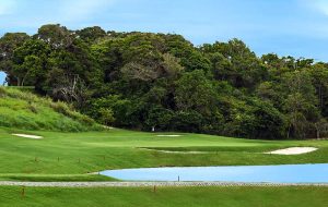 Golfe Clube Aretê Búzios - green do buraco 17