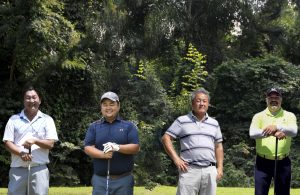 Aruja campeao com Kawahara. Konno, Nagao e Mazzetto, montagem com fotos de Thais Pastor, F2 Assessoria