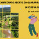 Inscrições abertas do 52º Aberto Masculino e Feminino do Guarapiranga