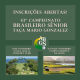 Abertas as inscrições para o 43º Campeonato Brasileiro ABGS de Golfe Sênior