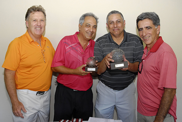 Campeões da 27ª Taça Cid Andrade no Champs Privés