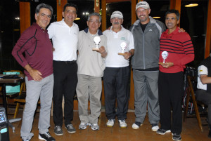 Fernando Vieira, Antonio Padula, Antonio Takeo, Gilberto Aguitoni, Luiz Brandino e Vilson Oliveira Foto: Zeca Resendes