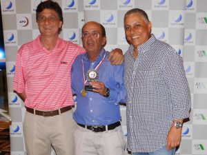 Ricardo Melo, Elver Colombo e Alexandre Santos