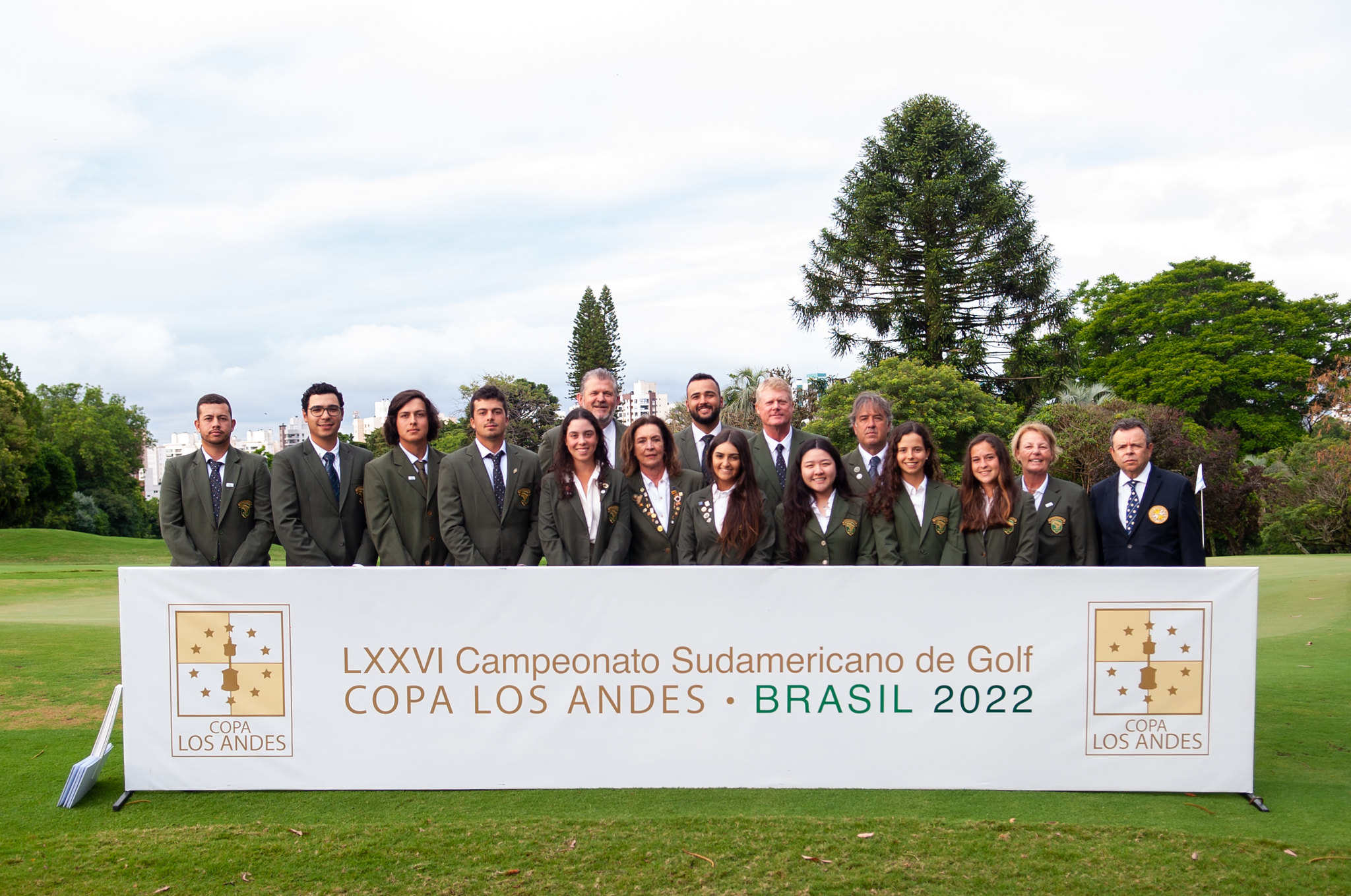 Cerimônia de abertura da Copa Los Andes 2022