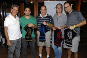 Fernando Vieira, Lucas Kirstus, Fábio Seta, Roberto Forestieri e Luiz Coimbra Foto: Zeca Resendes/APG