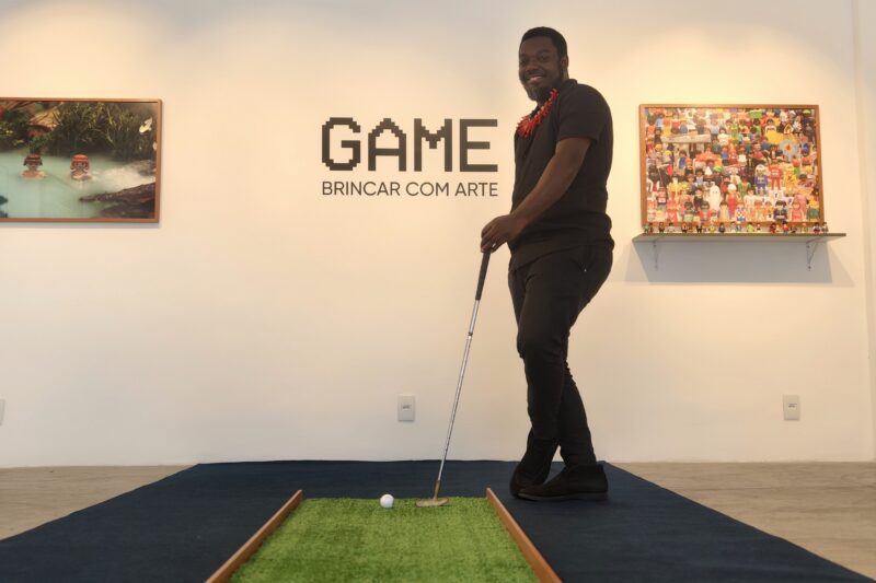 Golfe sobe comunidade no Rio de Janeiro em forma de arte