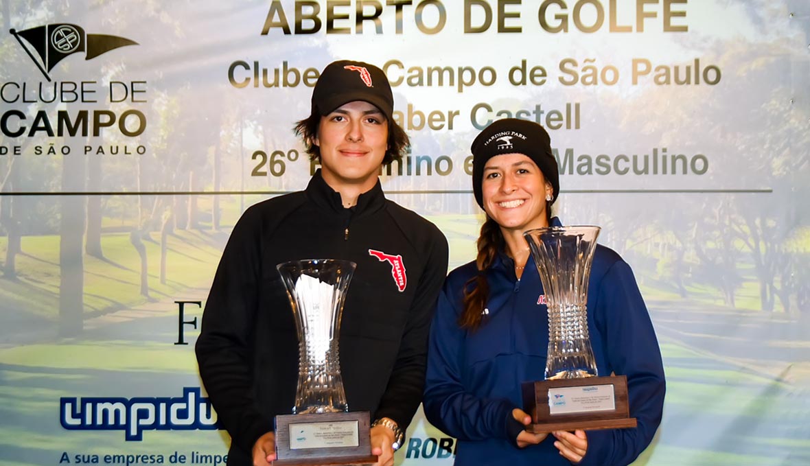 Guilherme e Lauren Grinberg vencem o  Aberto do Clube de Campo de São Paulo – Faber-Castell