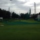 Caiu uma das torres no driving range da Federação Paulista de Golfe