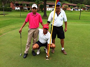 Igor Oliveira, Luiz Gomes e Fred Nassel 