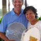 Roberto Gomez e Ruriko Nakamura, campeões do 6º Torneio Aberto de Golfe do Fazenda da Grama