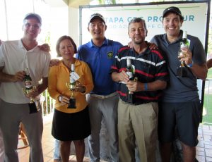 Equipe campeã do pro-Am