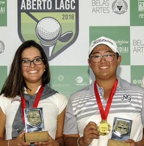 Lauren Grinberg e Matheus Park Foto: divulgação