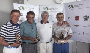 Nivaldo Gerais, Rodolfo Santos, Claudio Kiryla e Silvio Cecin Foto: divulgação ABGS