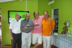 JB, Júlio Bustamante, Jorge Soria e Antonio Tavares
