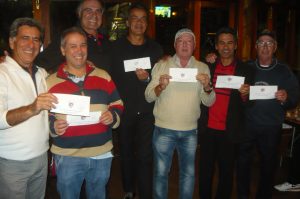 Ganhadores dos vouchers do boliche Villa Bowling