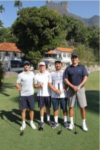 Pedro Avvad, Leonardo Matheson, Mauricio Villar e Sérgio Brandão Marins