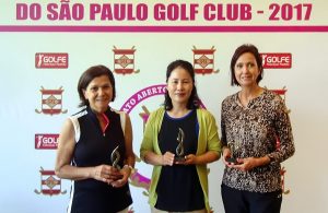 Graciela Jordan, Jang Yoon Im e Ruth Colombo Foto: Luizinho Gonçalves/SPGC