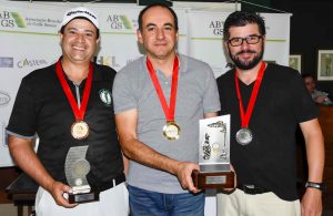 Pre-Senior Wagner Felix, Emerson Godinho e Plinio Albregard Foto: Thais Pastor/F2 Comunicação