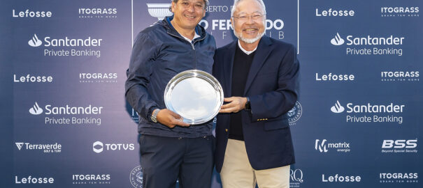 Campeões da 1ª etapa do Santander Private Banking – Aberto do São Fernando