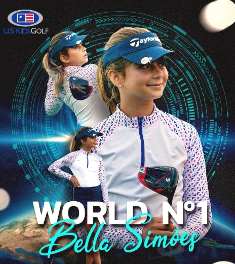 Bella Simões é tetracampeã mundial nos Estados Unidos