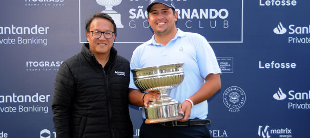 Aberto do São Fernando: Pulcini, da Argentina, é bicampeão no playoff