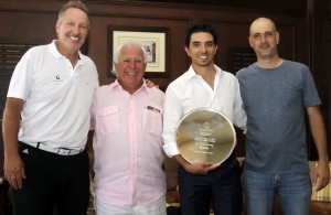 Wagner Martins, Ãlvaro Almeida, Felipe Almeida e Pedro Martins Foto: divulgação/Fazenda da Grama 