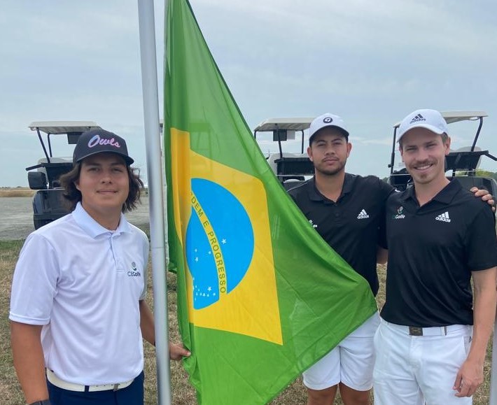 Andrey Xavier, Guilherme Grinberg e Homero de Toledo disputam o Mundial Amador de Golfe