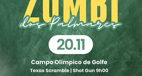 Inscrições abertas para a 18ª Taça Zumbi dos Palmares, promovida pelo Japeri Golfe, no Campo Olímpico de Golfe Inscrições abertas para a 18ª Taça Zumbi dos Palmares, promovida pelo Japeri Golfe, no Campo Olímpico de Golfe