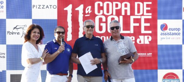 Campeões da 11ª Copa de Golfe GoWhere JP realizada no Terras de São José Golfe Clube, em Itu (SP)