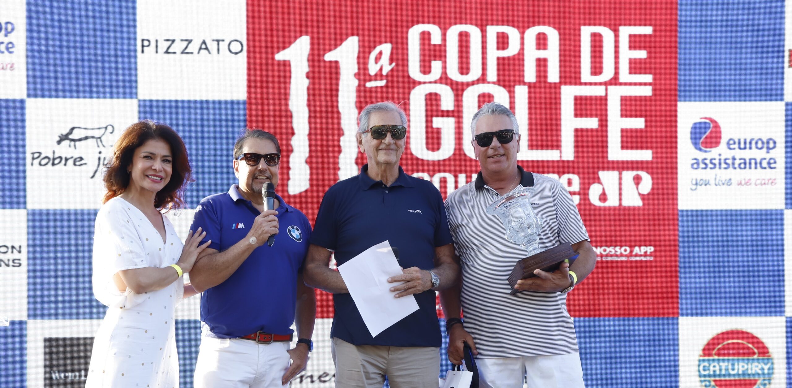 Campeões da 11ª Copa de Golfe GoWhere JP realizada no Terras de São José Golfe Clube, em Itu (SP)
