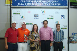 Mariano Fabeiro, Rafael Bernardi, Luciene Ceccatto, Roberto Perez e Jean Pellizzari Foto: Enzo Miyamura