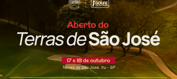 Inscrições abertas para o Aberto do Terras de São José Golfe Clube, em Itu (SP)