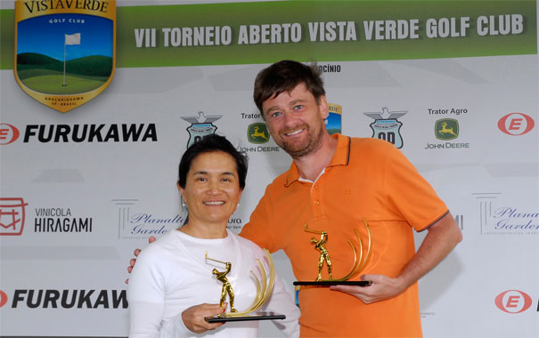 Vincent Bouvet e Stela Miyagi vencem o 7º Aberto do VistaVerde