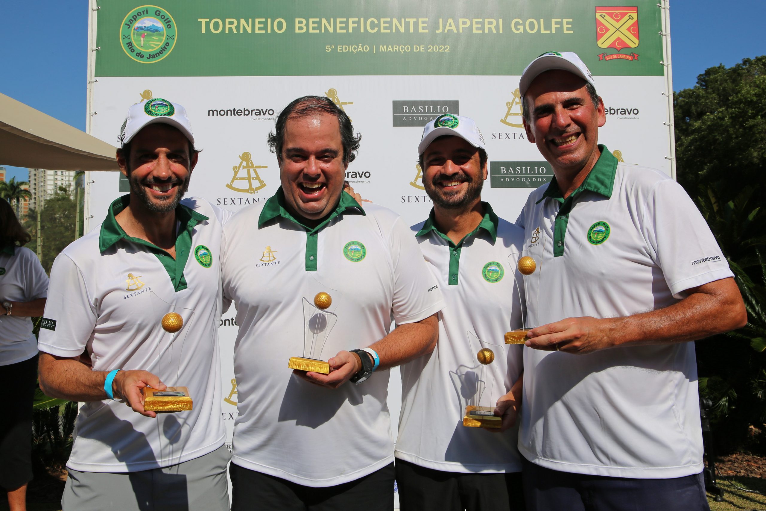 Campeões do 5ª edição do Torneio Beneficente Japeri Golfe