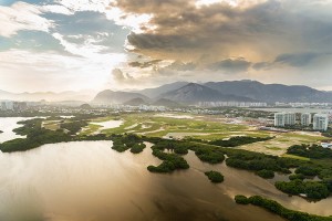 Vista da Faixa Marginal de Proteção, que teve seu formato original preservado Foto: Rio 2016/Alex Ferro 
