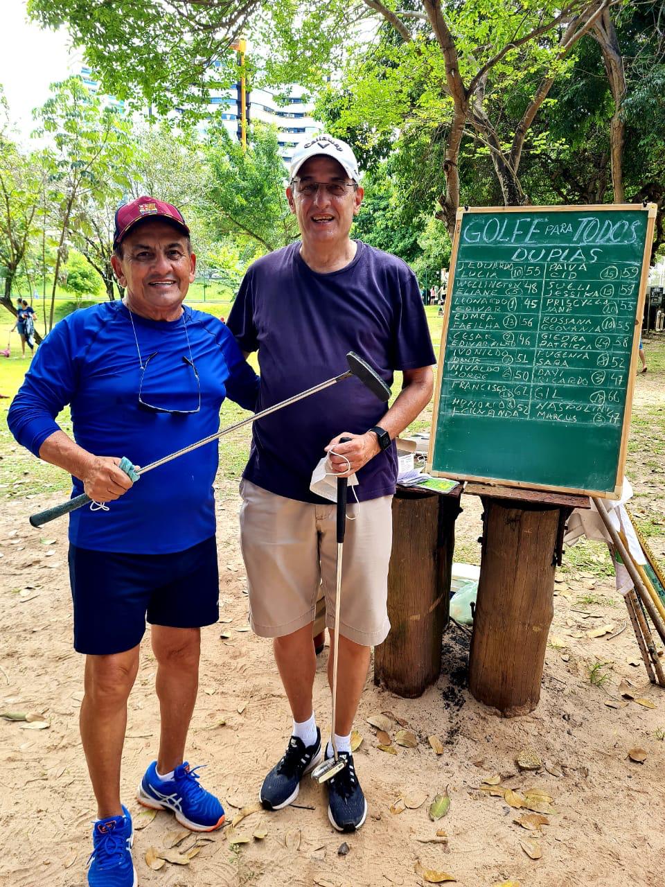 Copa Golfe para Todos no Parque do Cocó, em Fortaleza