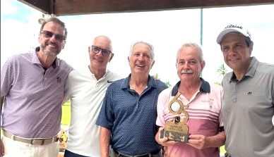 Campeões da primeira etapa de 2026 do Torneio Interno do Guarujá Golf Club