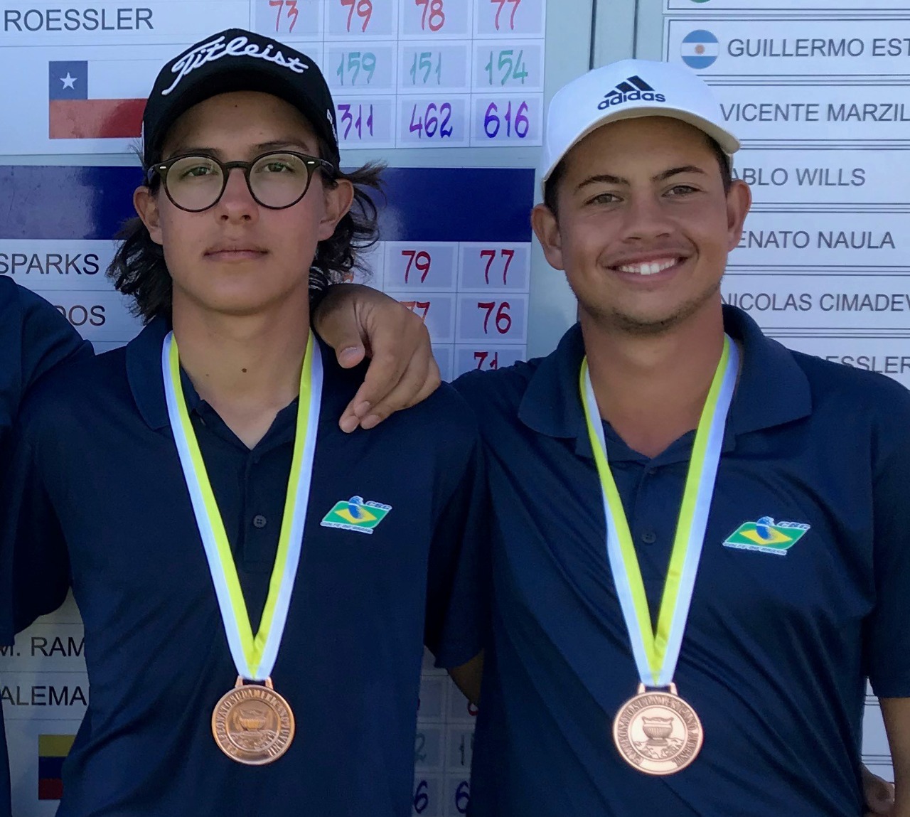 Começa nesta quinta-feira: Andrey Xavier e Guilherme Grinberg disputam o torneio Amador Internacional do México