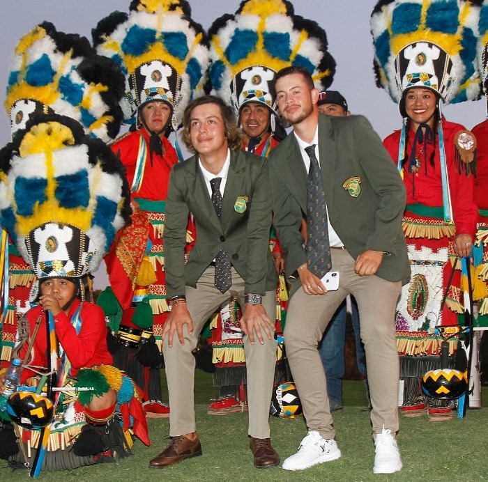 Andrey Xavier, Guilherme Grinberg e Victor dos Santos no Amador Internacional do México