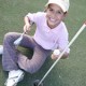 Laura Grimberg, de 11 anos, faz hole-in-one na Riviera