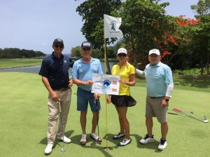 Miguel Ángel Jiménez, Susanne Styblo, Robert Birtel e Gilles Gagnon