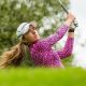 Luiza Altmann em 8º lugar na primeira rodada do Jabra Ladies Open, na França