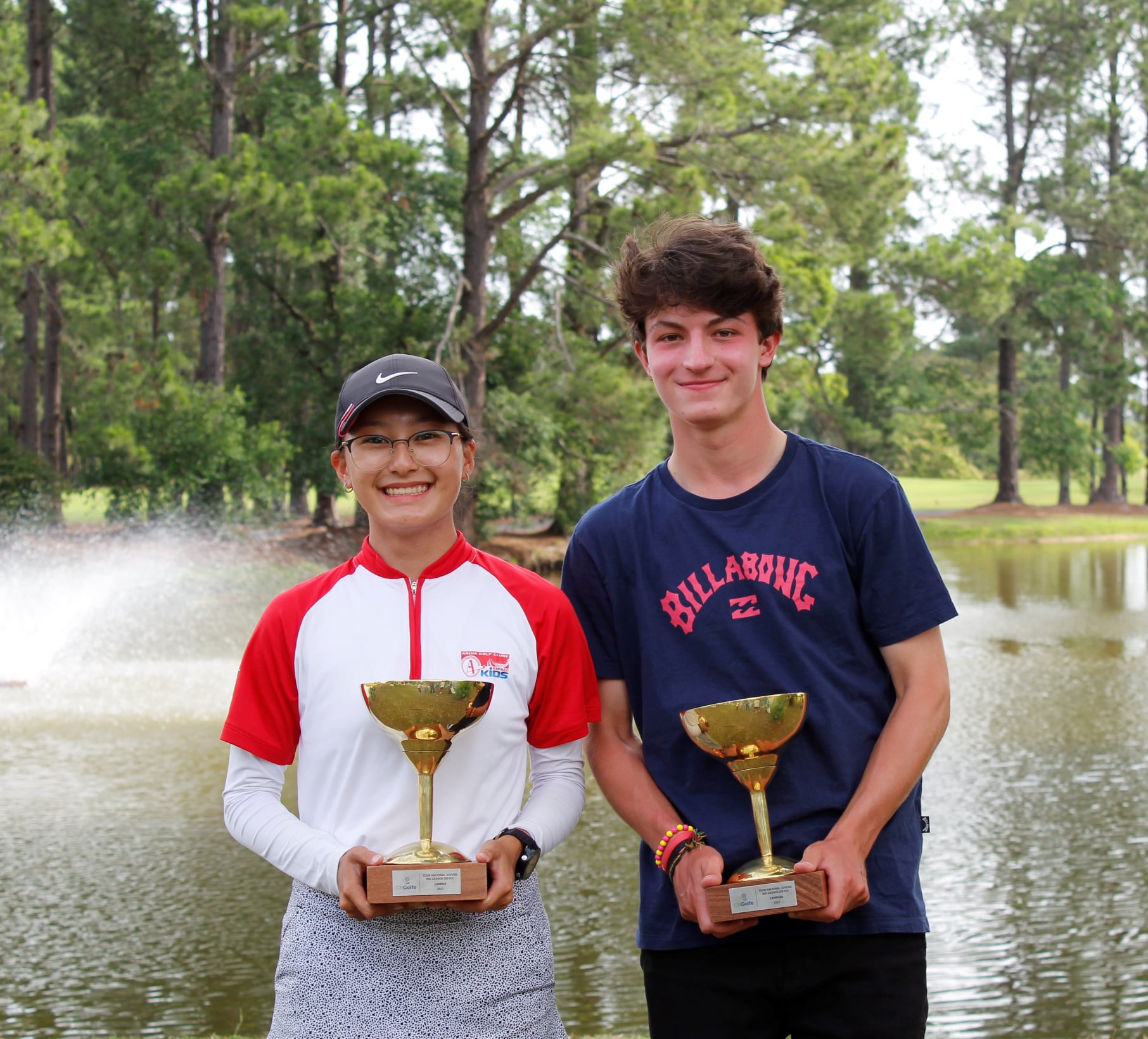 Marina Nonaka e Gabriel Galego são os campeões da etapa gaúcha do Tour Juvenil Nacional