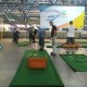 Mini golf na Estação Palmeiras-Barra Funda
