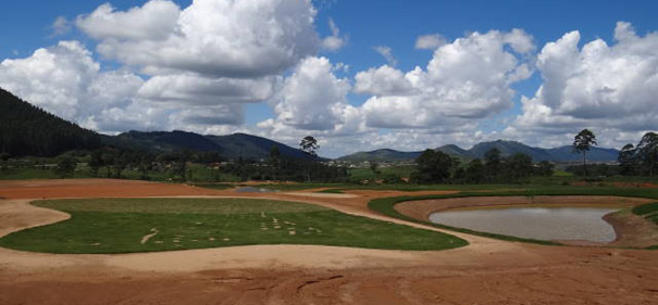 Novo campo de golfe em Poços de Caldas