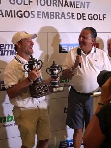 Rubens Barrichello e Galvão Bueno