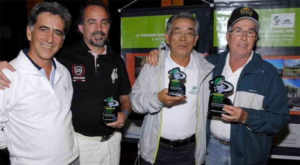 Campeões do 50º Torneio Pé Duro APG